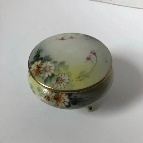 nippon Other - Vtg  Hand Painted Nippon Vanity Dish